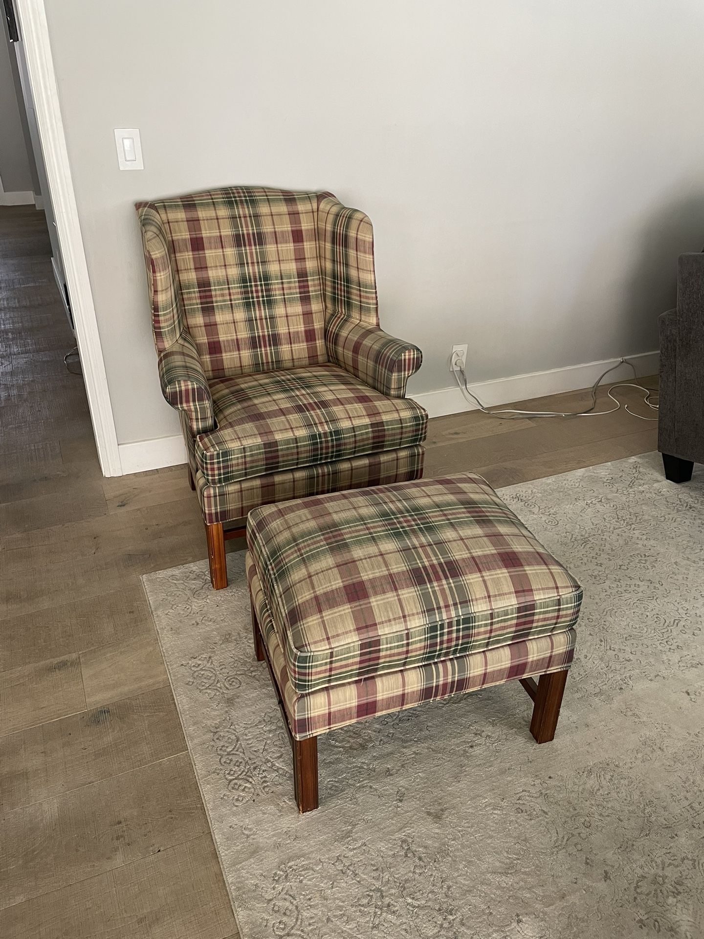 Chair and Ottoman