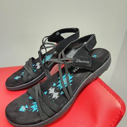 Skechers Memory Foam Women's Slingback Sandals Size 10