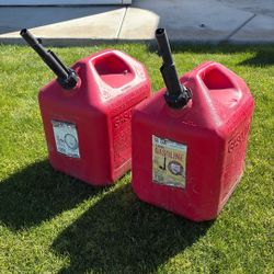 5 Gallon Gas Jugs