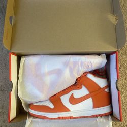 DS Men’s Nike Dunk High Syracuse Shoes (13 US)