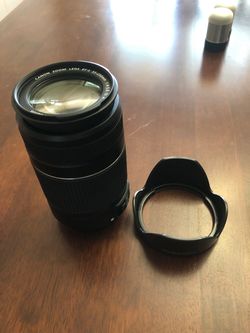 Canon EF-S 55-250mm F/4-5.6 IS STM telephoto zoom lens