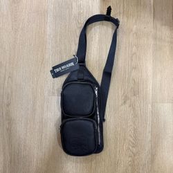 True Religion Leather Sling Bag