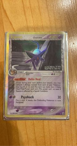 Pokémon EspeonEx Delta Species Reverse Holo Pokemon