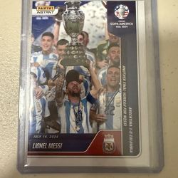 2024 Panini Instant Conmebol Copa America Soccer Lionel Messi Argentina 1/12674