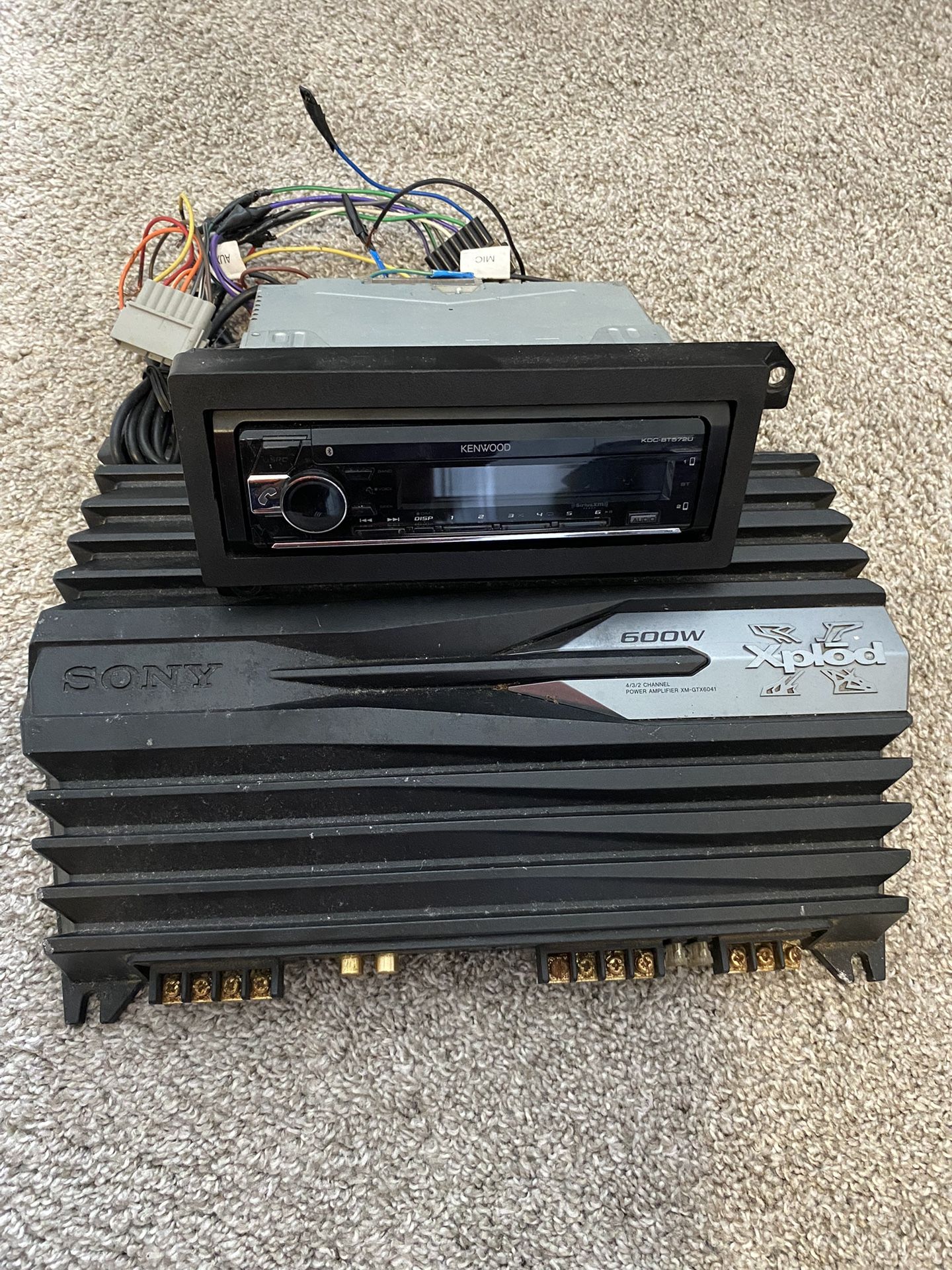 Speaker , Amplifier And Radio System