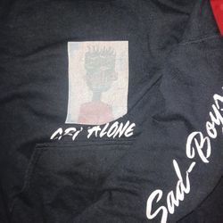 Sad Boys Cry Alone Super Rare Hoodie