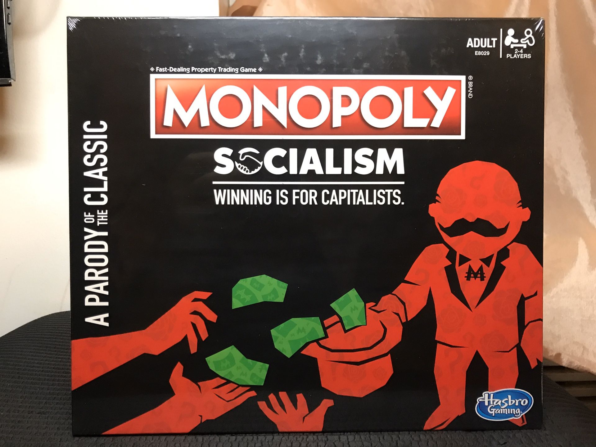Monopoly Socialism Board Game Parody Adult Party Fun Brand New Sealed