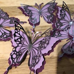 3D Butterflies