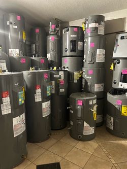 Water heater new small dents (6 months warranty)