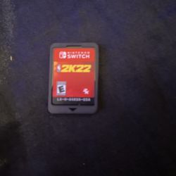 Nintendo switch NBA 2K 22