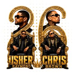 USHER AND CHRIS BROWN T SHIRT DESIGNS