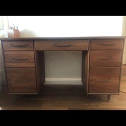 Walnut Desk By Ace 