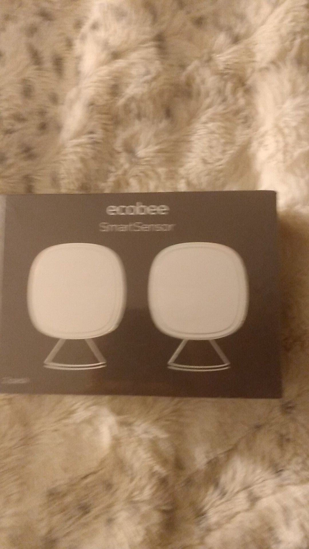 (2) ecobee thermostat smart sensor