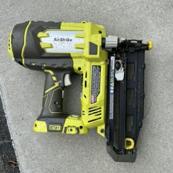 Ryobi 16 Guage18volt Nail Gun Airstrike Technology  Lightly Used