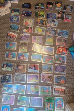 Spongebob topps lot
