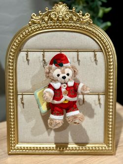 Tokyo Disney 2016 Christmas Duffy Plush Keychain