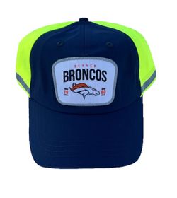 NFL Broncos Snapback Hat Hi-Vis Workware ONE SIZE FITS MOST