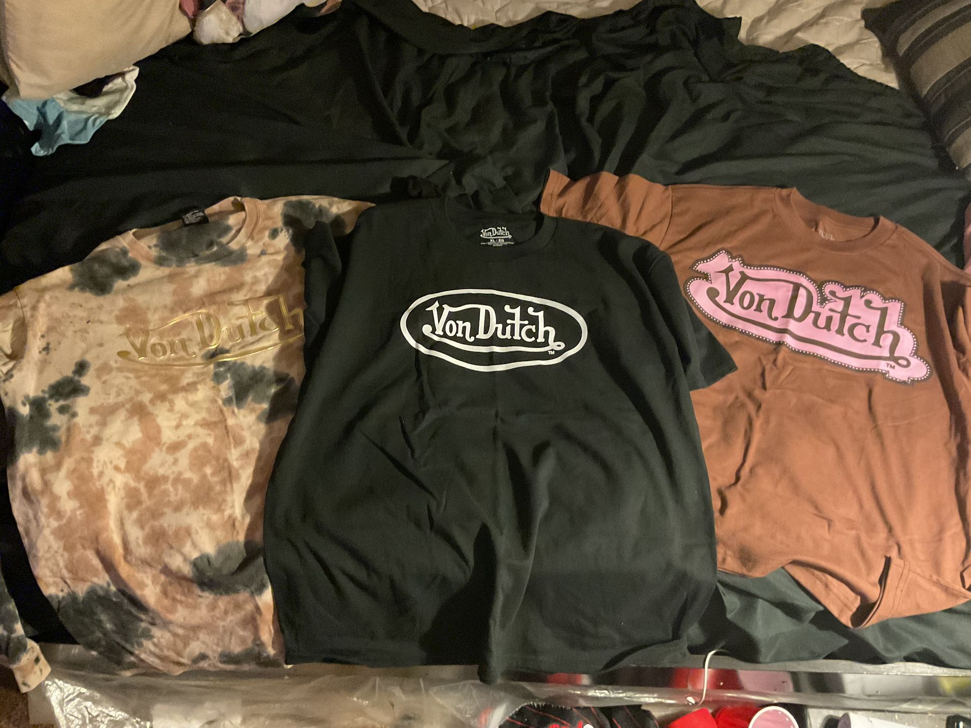 Von Dutch Designer Shirts ($50 Each Or All 3 for $100)