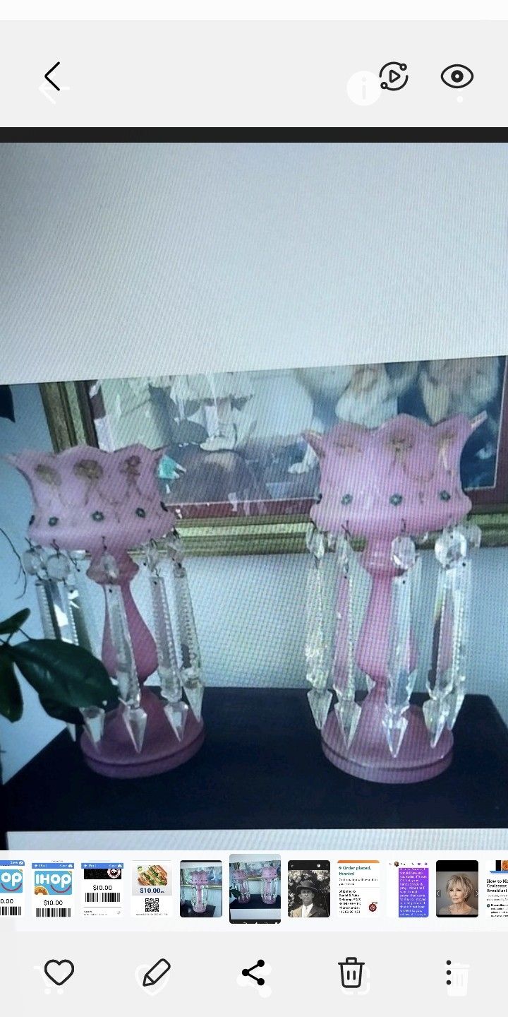 Pink Mantle Lusters