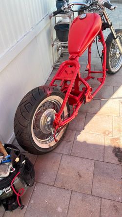 motorcycle red one