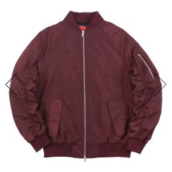 Maroon Bomber Jacket XL