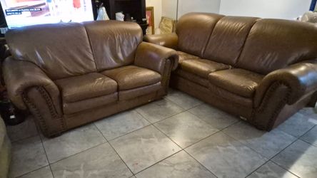 Free sofa and loveseat
