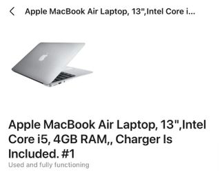 MacBook Air 13”