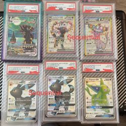 Umbreon Espeon Collection Umbreon Vmax 215 Umbreon 176 Espeon 175 Umbreon GX SV69 Espeon GX SV60