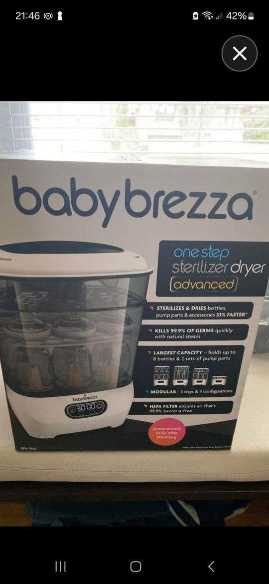 Babybreeza Sterilizer And Dryer Advanced New