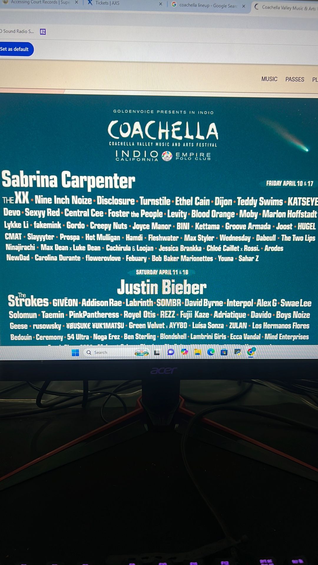 Coachella Weekend 1 With Shuttle