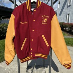 Stewart & Strauss USC Varsity Letterman Jacket Size M