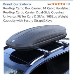 Curtainboro Rooftop Carrier