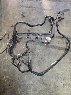 Acura rsx type s k20z1 oem engine harness with charge harness clean parts