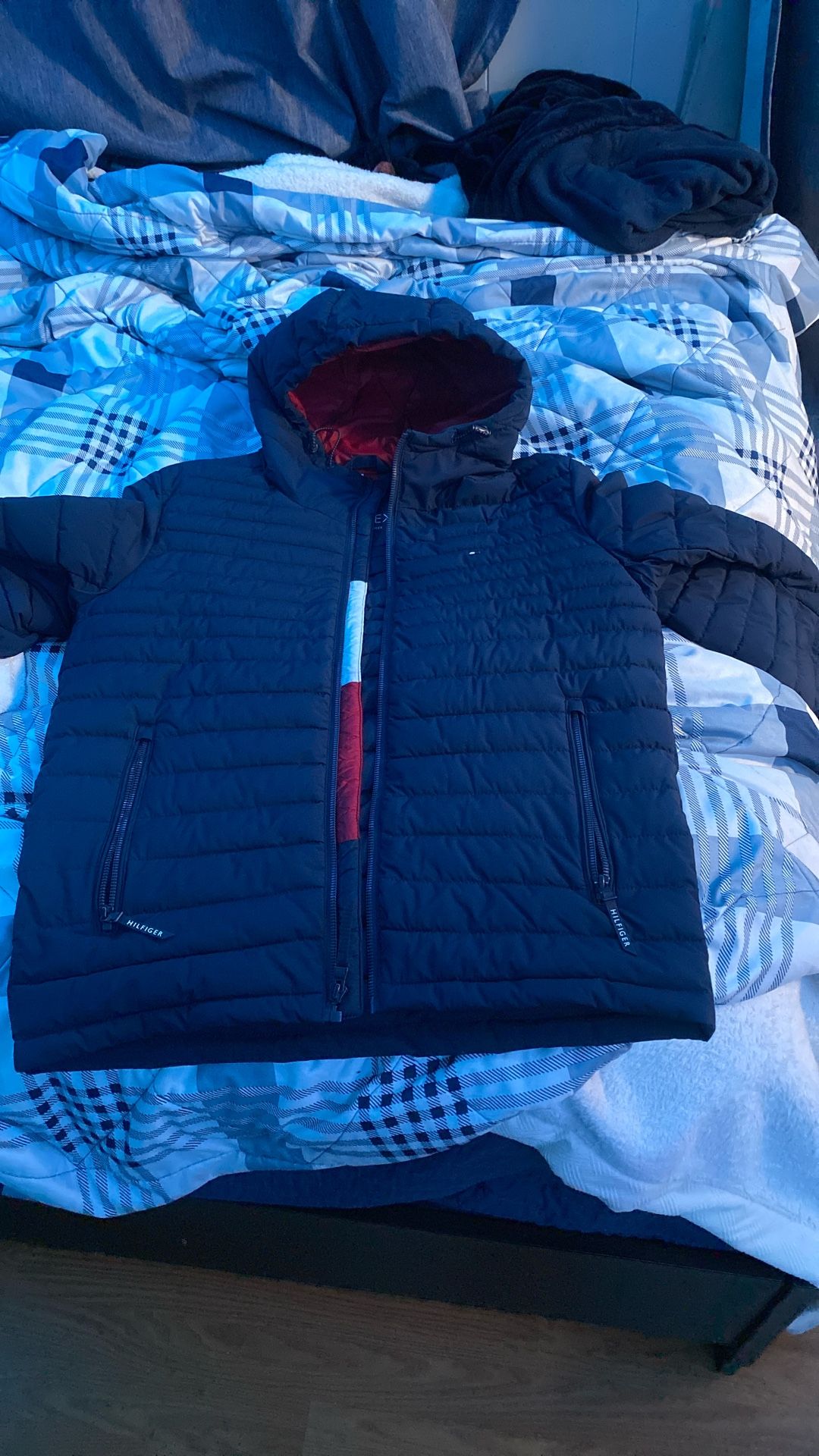 Tommy Hilfiger Mens stretch quilted jacket