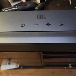 Jbl Subwoofer And TV Spund Bar