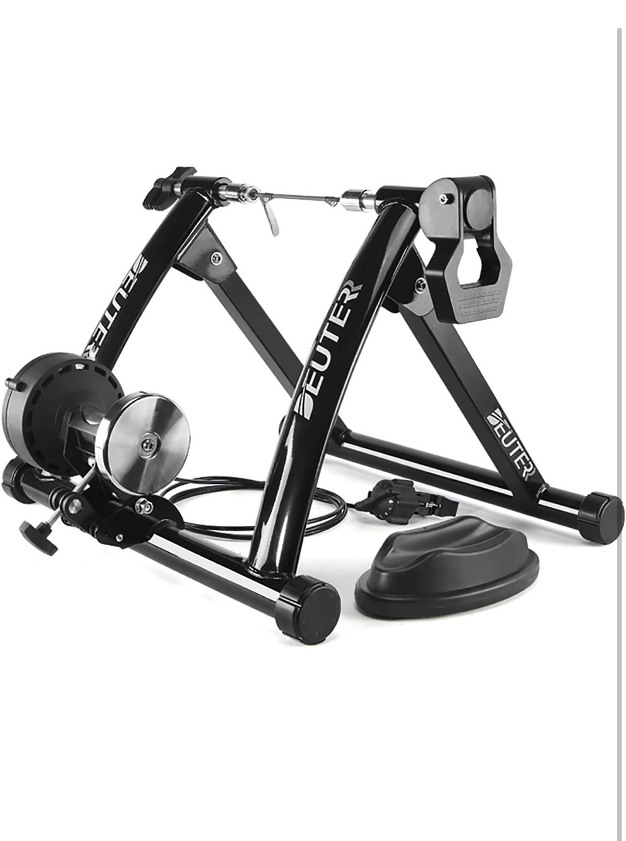 CXWXC Bike Trainer, Magnetic Bicycle Stationary Stand Indoor Exercise Riding, 26-29" & 700C Wheels