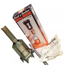Black & Decker Drill Guide #71-055 Vintage Complete w/ Owners Manual, Packaging￼