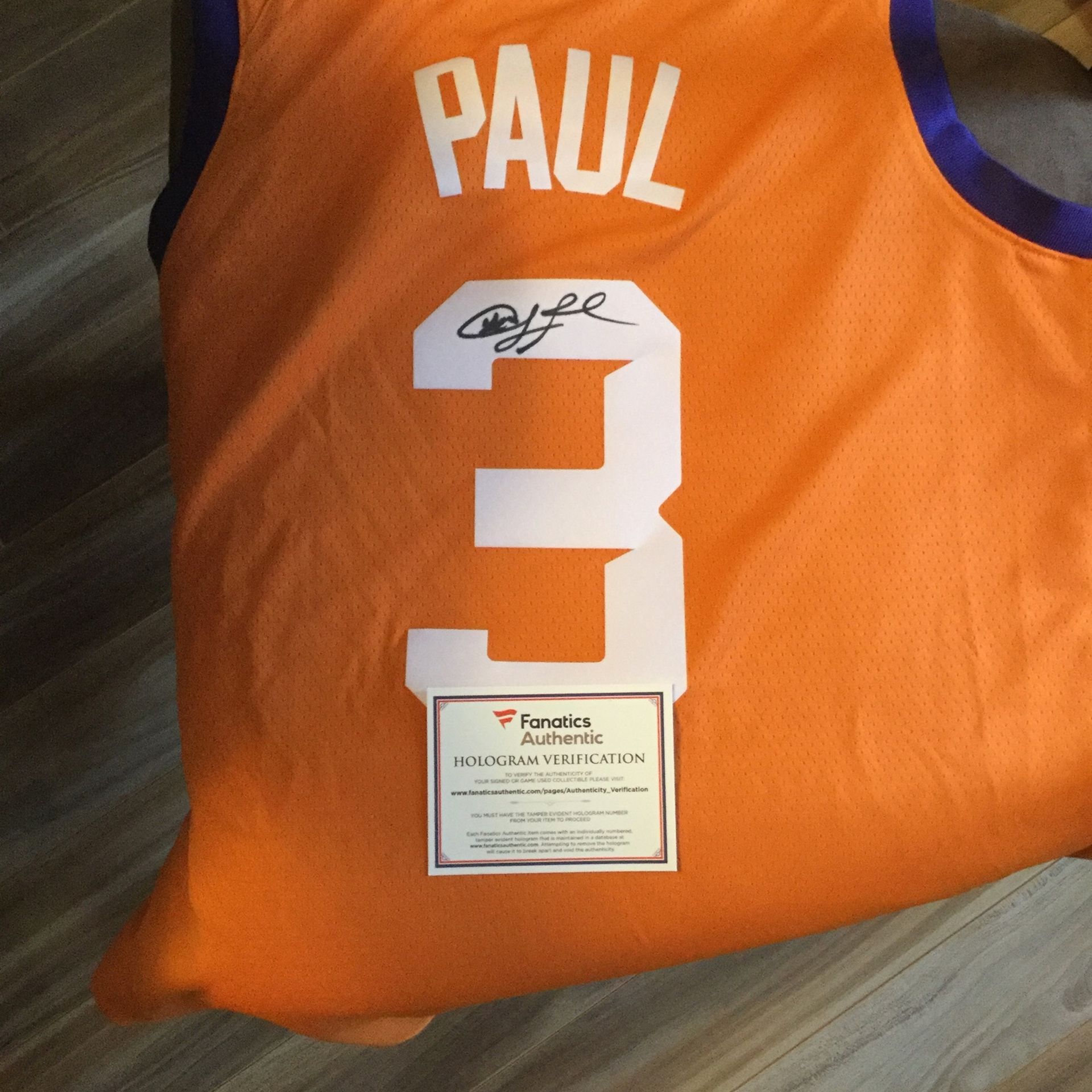Signed Chris Paul swingman Jersey