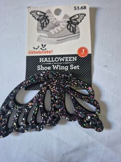Halloween shoe wing set