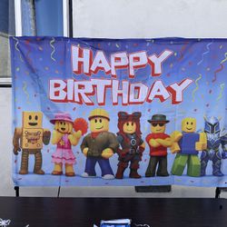 Roblox Happy Birthday Decoration 