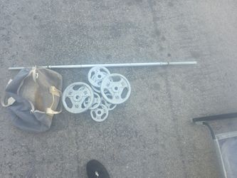 5 Foot Bar 40 Lbs Of Weight