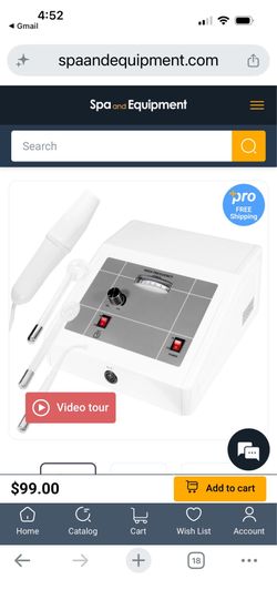 Professional Beauty High Frequency Skin Act Machine