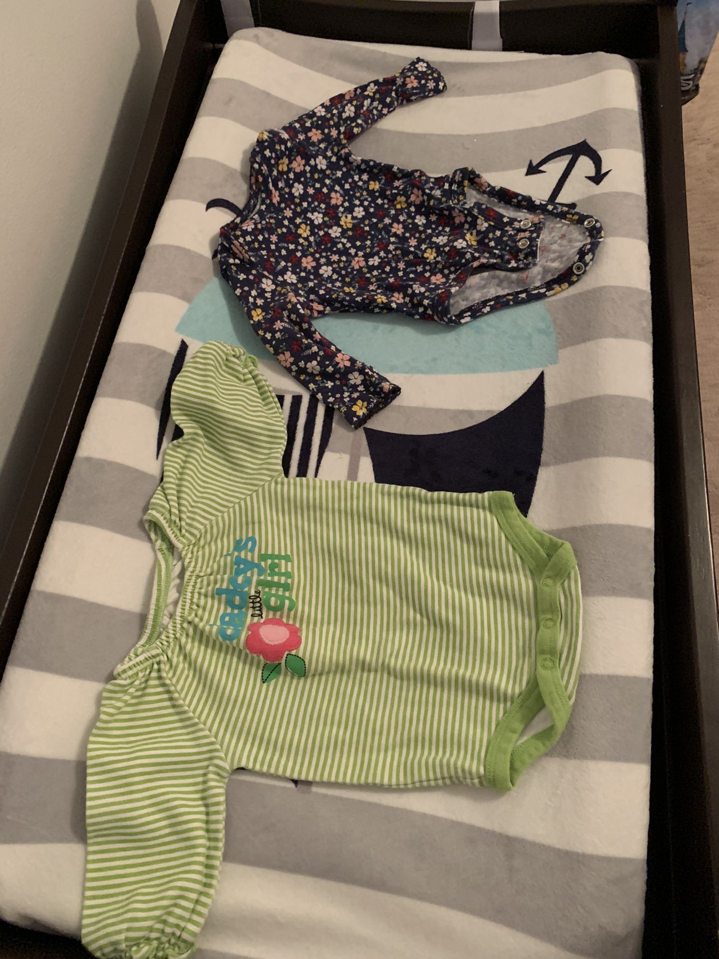 Newborn Girls Long Sleeved Onsie