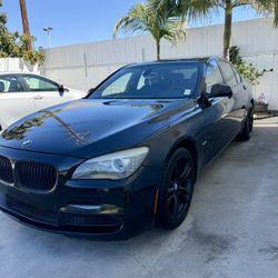 Black 2011 BMW Séries 7 750I