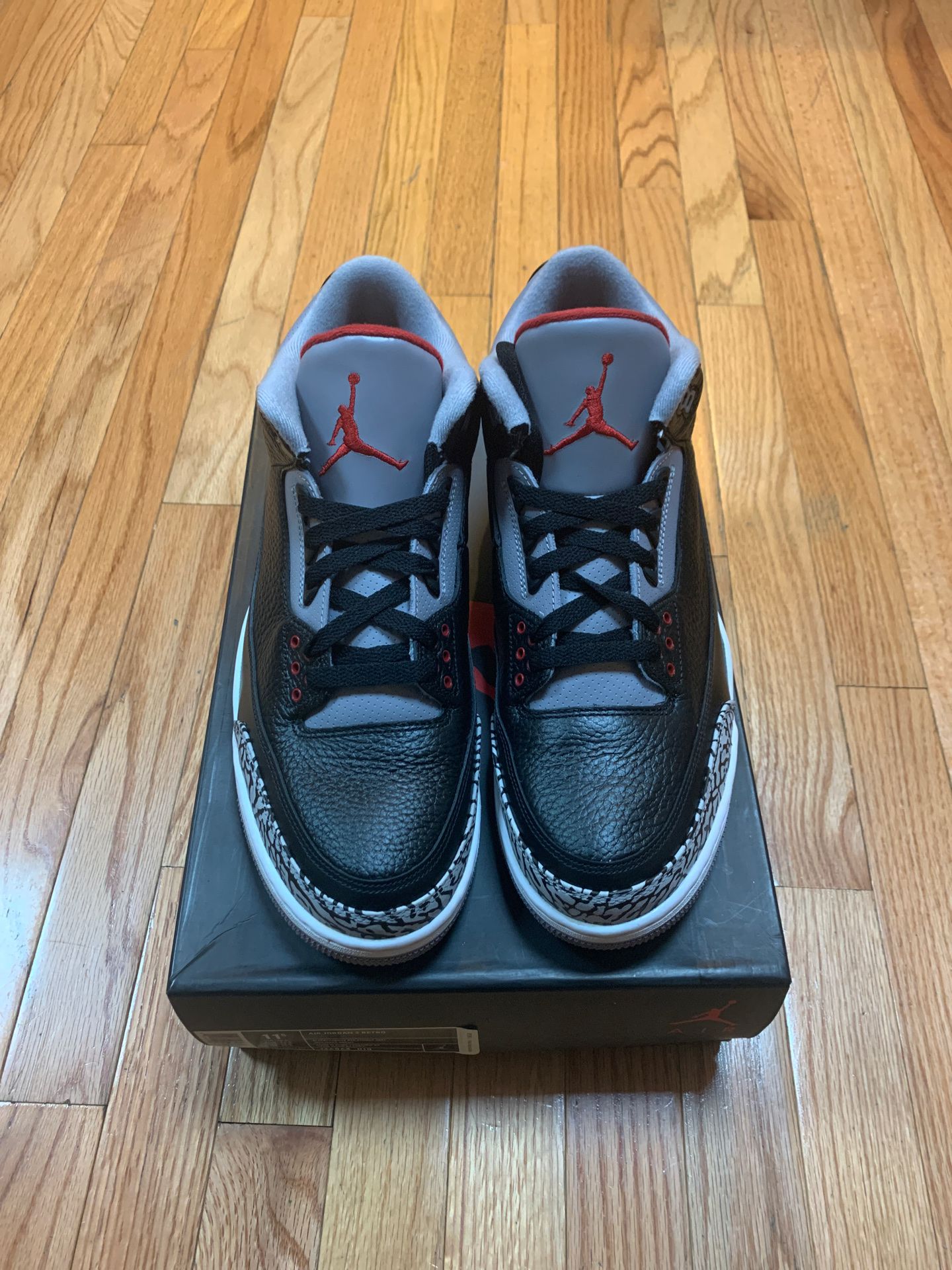 Air Jordan 3 Retro “Black Cement” Sz 11.5