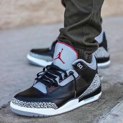 Jordan 3 BLACK CEMENT OG (2024)