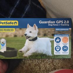 PetSafe guardian GPS 2.0 dog fence plus tracking brand new!