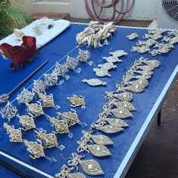 Set a 51 Kurt Adler tree ornaments collectibles