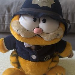 Police Officer Garfield Plush