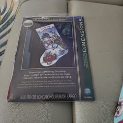 Dimensions Holiday Theme Cross Stich